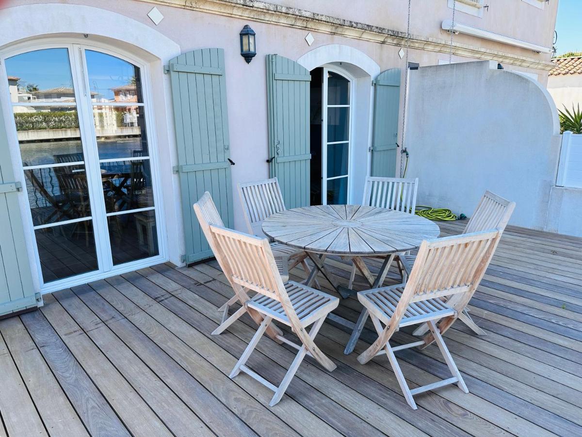 Marina 120M²/8 Pers/ Terrasse 100M²/ Appontement Villa Aigues-Mortes Exterior photo