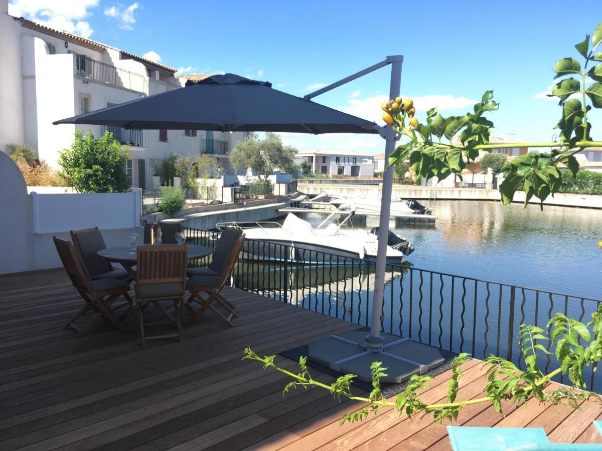 Marina 120M²/8 Pers/ Terrasse 100M²/ Appontement Villa Aigues-Mortes Exterior photo